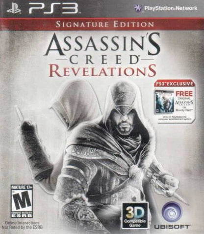 Assassin's Creed: Revelations [Signature Edition] cover art for PlayStation 3 (PS3) video game