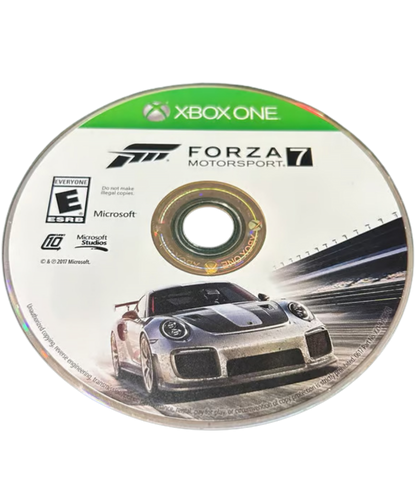 Forza Motorsport 7 Ultimate Edition Steelbook Xbox One XONE racing simulation game Microsoft Studios Turn 10 Studios motorsport racing cars hypercars track racing realistic driving physics automotive racing game collector steelbook edition Xbox racing game disc edition ultimate content pack bonus cars tracks garage customization driving simulator disc