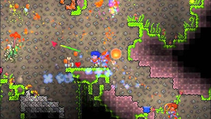 Terraria gameplay for PlayStation 3 (PS3) video game