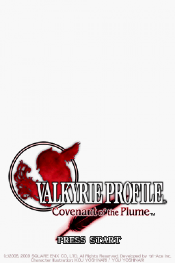 Valkyrie Profile Covenant of the Plume Nintendo DS game featuring tactical RPG gameplay with grid based battles branching story paths character sacrifice mechanics and strategic turn based combat in a dark fantasy setting gameplay