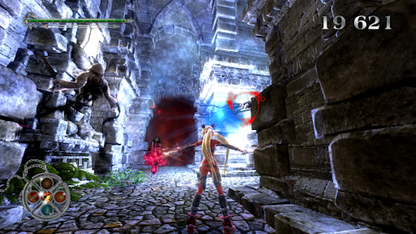 X-Blades for PlayStation 3 with anime-style hack-and-slash action theme gameplay
