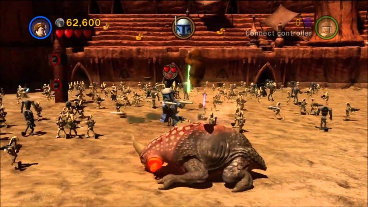 LEGO Star Wars III: The Clone Wars gameplay for PlayStation 3 (PS3) adventure sci-fi video game. 