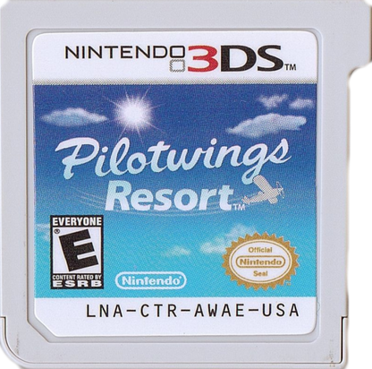 PilotWings Resort cartridge for Nintendo 3DS (3DS) flight simulation video game
