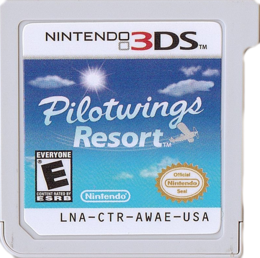 PilotWings Resort cartridge for Nintendo 3DS (3DS) flight simulation video game