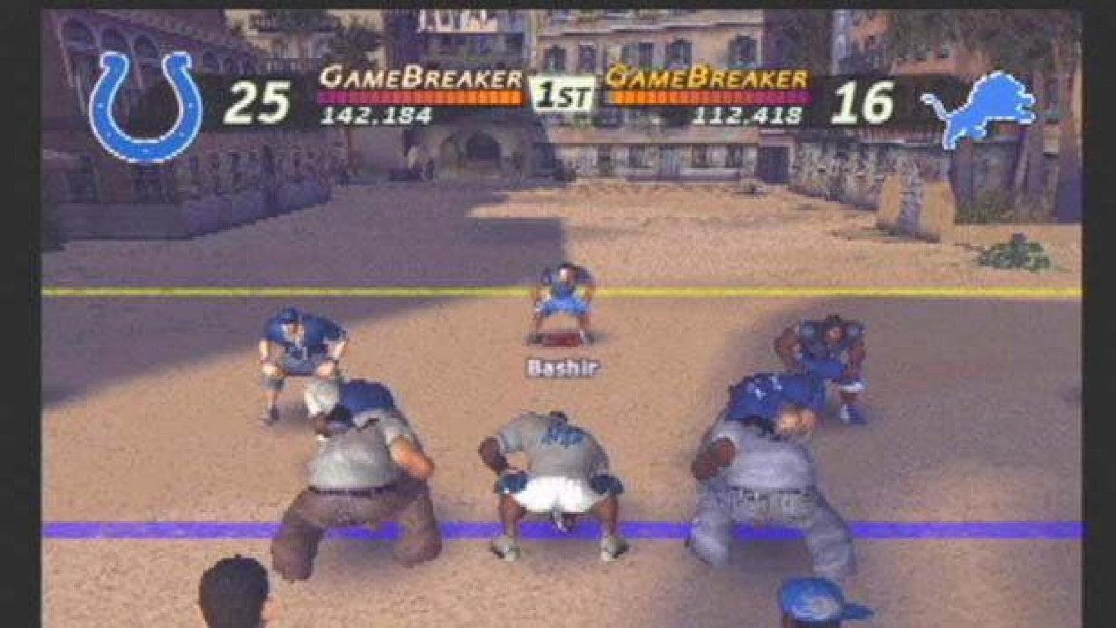 NFL Street – PlayStation 2 (PS2) arcade American football sports video game gameplay