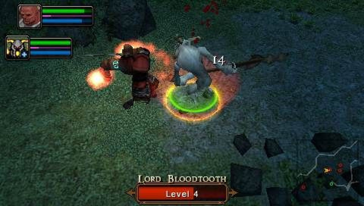 Dungeon Siege: Throne of Agony – PlayStation Portable (PSP) gameplay for action role-playing video game