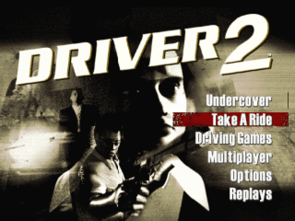 Driver 1 and 2 Compilation (Greatest Hits)  – PlayStation 1 (PS1) Front Title Page Driver 2 Dual Art Twin Pack