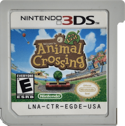 Animal Crossing New Leaf World Edition for Nintendo 3DS life simulation game featuring village management fishing bug catching home customization and social gameplay cartridge