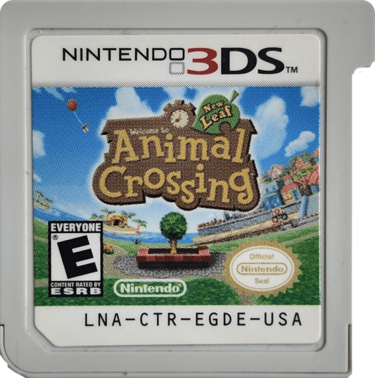 Animal Crossing New Leaf World Edition for Nintendo 3DS life simulation game featuring village management fishing bug catching home customization and social gameplay cartridge