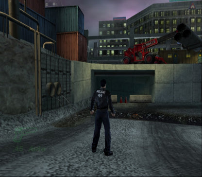 Dead to Rights for PlayStation 2 with third-person action and crime-fighting gameplay theme gameplay