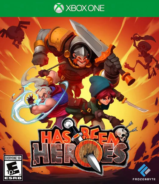 Has-Been Heroes cover art for Xbox One (XONE) video game