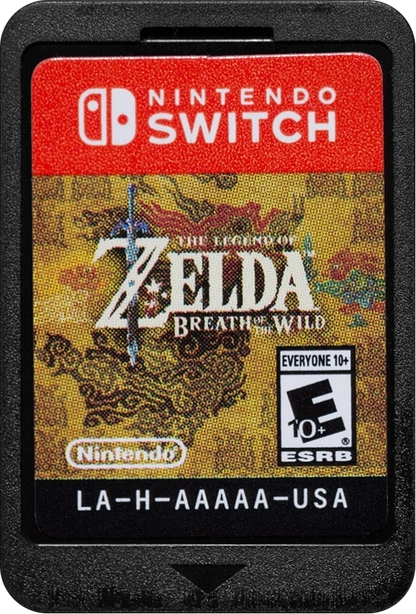 The Legend of Zelda Breath of the Wild Starter Pack Nintendo Switch NS for action adventure video game fans featuring expansive open world exploration Link quests puzzle filled shrines survival gameplay epic combat crafting exploration starter pack edition and collectible gaming appeal game cartridge