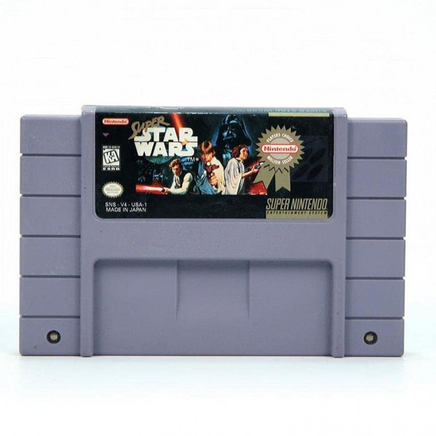 Super Star Wars [Player's Choice] cartridge for Super Nintendo Entertainment System (SNES) retro video game