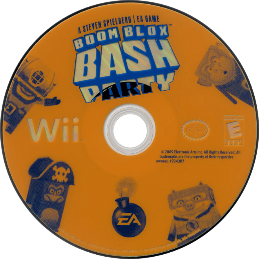 Boom Blox: Bash Party disc for Nintendo Wii (Wii) video game