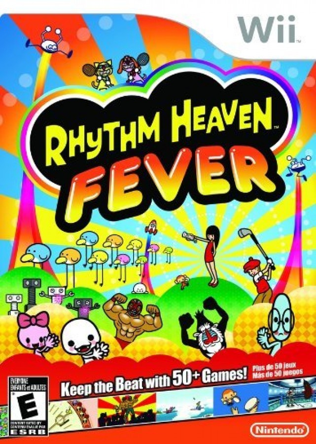 Rhythm Heaven Fever cover art for Nintendo Wii (Wii) video game