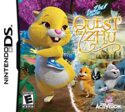 Quest for Zhu cover art for Nintendo DS (DS) fantasy adventure video game