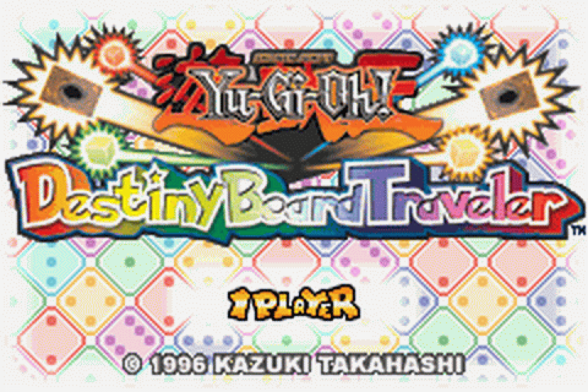 Yu-Gi-Oh! Destiny Board Traveler Game Boy Advance GBA for collectible card strategy video game fans featuring Yu-Gi-Oh! dueling gameplay monster cards spell and trap cards strategic board movement Destiny Board mechanics anime inspired characters challenging opponents and portable Nintendo GBA gaming collectible appeal gameplay