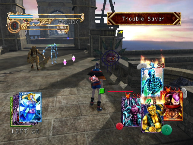 Lost Kingdoms GameCube Nintendo GameCube action RPG card based combat real time battles summoning monsters trading card system fantasy adventure FromSoftware exploration story driven gameplay retro gaming GameCube software video game title gameplay