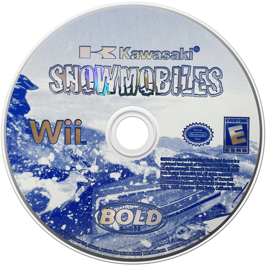 Kawasaki Snowmobiles – Nintendo Wii (Wii) snowmobile racing sports video game disc
