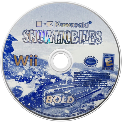 Kawasaki Snowmobiles – Nintendo Wii (Wii) snowmobile racing sports video game disc