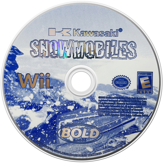 Kawasaki Snowmobiles – Nintendo Wii (Wii) snowmobile racing sports video game disc
