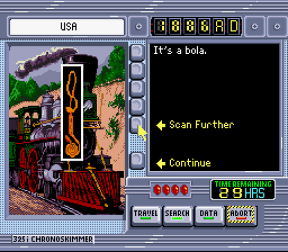 Where in Time is Carmen Sandiego gameplay image for Super Nintendo Entertainment System SNES retro video game 