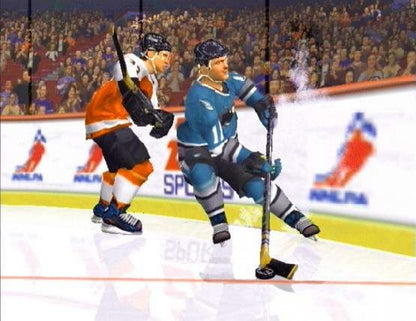 NHL 2002 – PlayStation 2 (PS2) video game gameplay, ice hockey simulation.