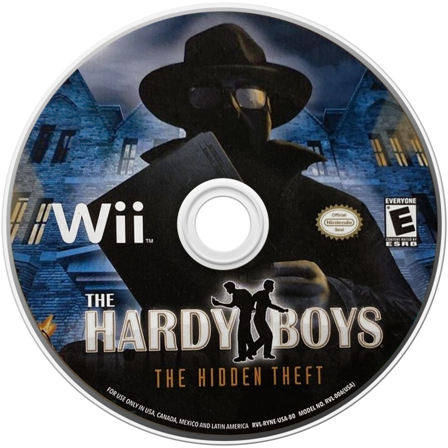 The Hardy Boys: The Hidden Theft – Nintendo Wii (Wii) mystery adventure point-and-click detective video game disc