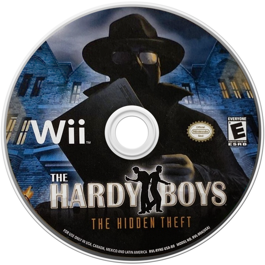 The Hardy Boys: The Hidden Theft – Nintendo Wii (Wii) mystery adventure point-and-click detective video game disc
