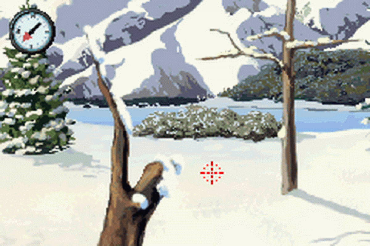 Cabela’s Big Game Hunter for Game Boy Advance, gameplay for a hunting simulation video game with outdoor environments, animal tracking gameplay, mission-based challenges, and realistic hunting mechanics