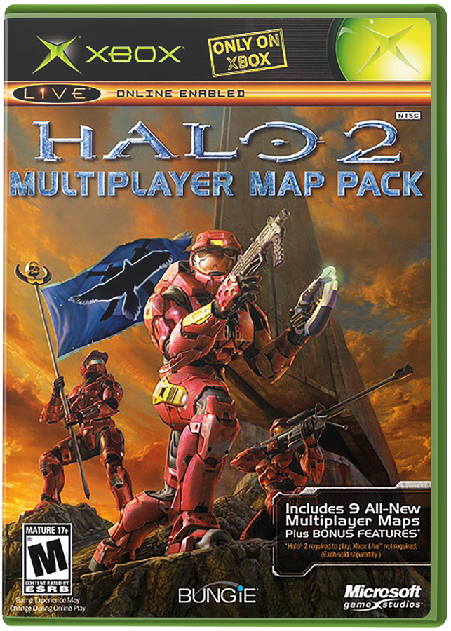 Halo 2: Multiplayer Map Pack cover art for Xbox (XBOX) video game