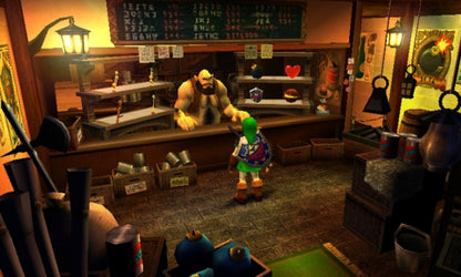 The Legend of Zelda Ocarina of Time 3D Nintendo 3DS 3DS action adventure video game featuring Link Hyrule exploration dungeon puzzles sword combat iconic enemies bosses magical items the Ocarina of Time enhanced 3D gameplay and classic Nintendo 3DS 3DS gaming collectible retro gaming appeal gameplay