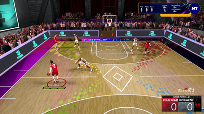 NBA 2K25 gameplay for Nintendo Switch (NS) basketball video game. 
