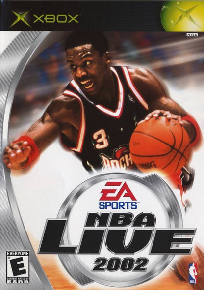NBA Live 2002 cover art for Xbox (XBOX) video game
