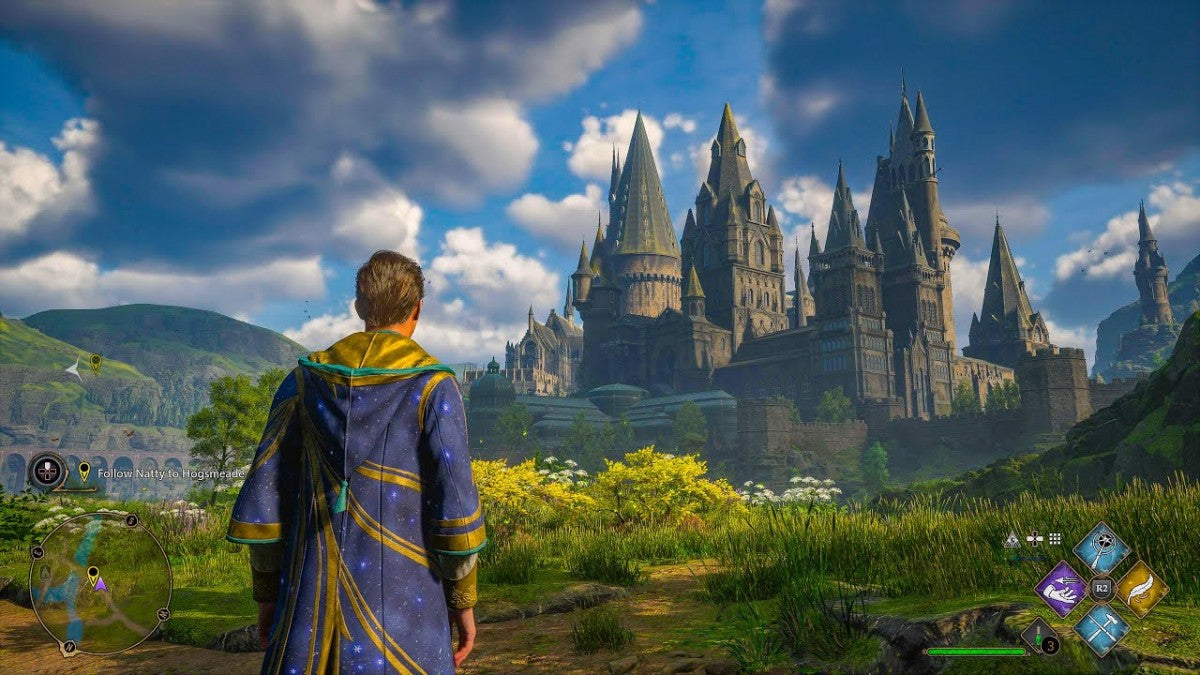 Hogwarts Legacy PS5 action role-playing video game  gameplay