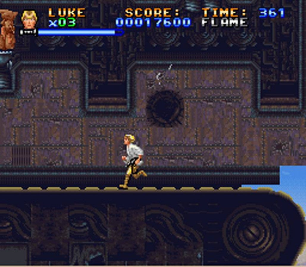 Super Star Wars Player’s Choice for Super Nintendo featuring classic action gameplay in the Star Wars universe gameplay