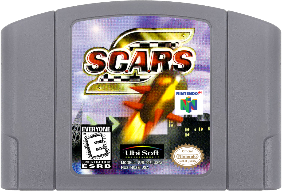 SCARS cartridge for Nintendo 64 (N64) video game