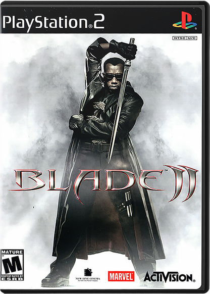 Blade II cover art for PlayStation 2 (PS2) video game