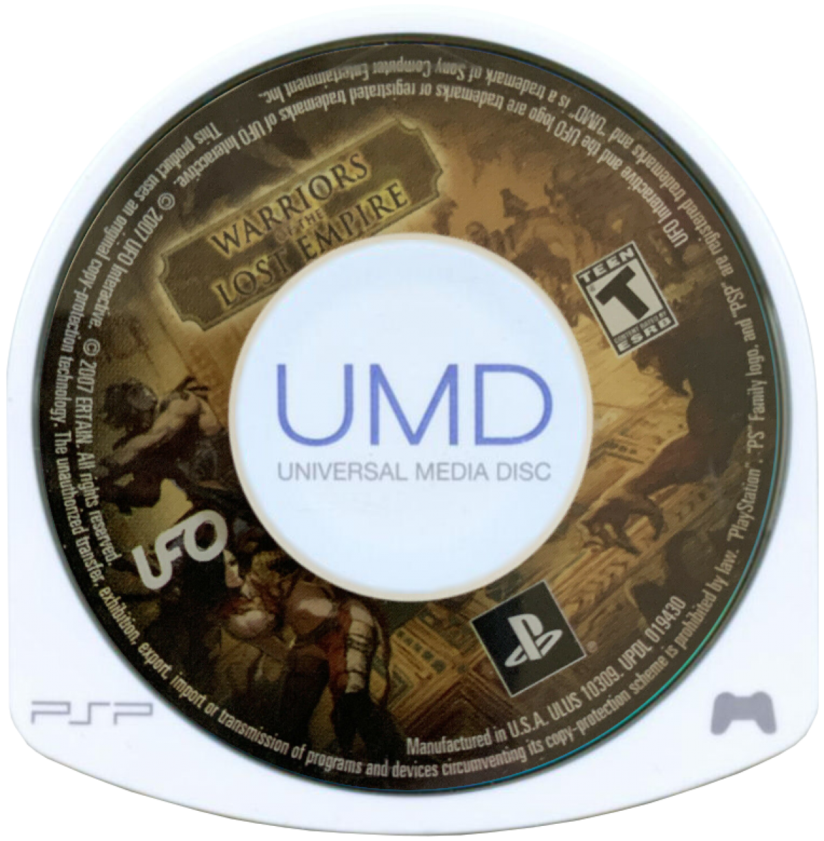 Warriors of the Lost Empire PlayStation Portable PSP for action role playing video game fans featuring hack and slash combat ancient Roman fantasy settings powerful weapons character abilities dungeon exploration challenging enemies boss battles and classic portable RPG adventure collectible gaming appeal UMD