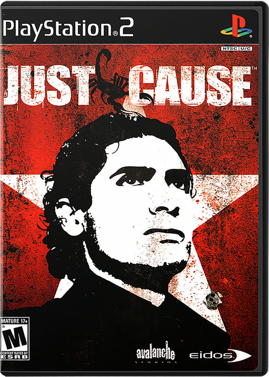 Just Cause cover art for PlayStation 2 (PS2) video game
