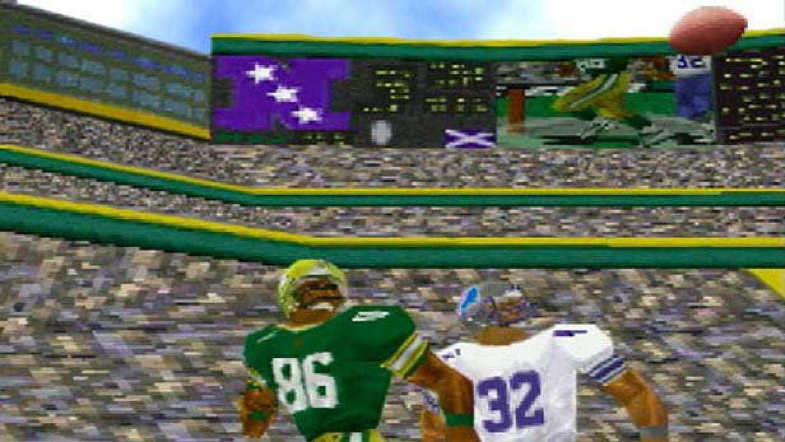 NFL GameDay 2001 – PlayStation 2 (PS2) American football sports video game gameplay