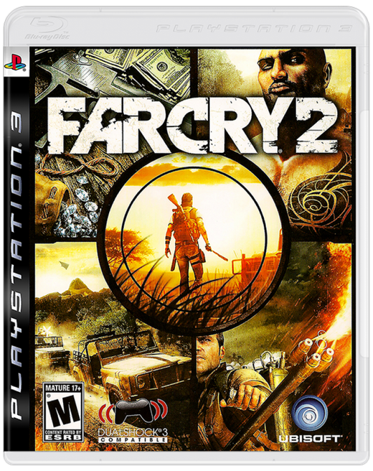 Far Cry 2 cover art for PlayStation 3 (PS3) video game