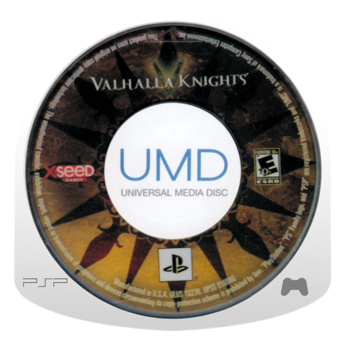 Valhalla Knights PlayStation Portable PSP inspired design featuring fantasy action role playing adventure aesthetic customizable party creation real time combat dungeon exploration medieval world quests character progression and portable RPG gameplay presentation UMD