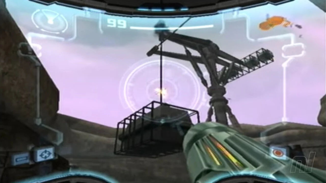 Metroid Prime 2 Echoes – GameCube (GC) Gameplay Art for this GameCube Video Game 