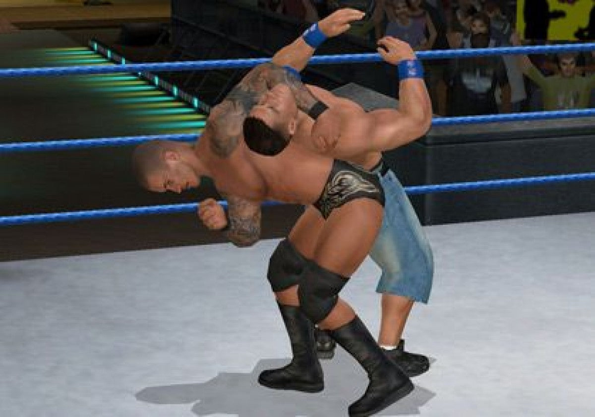 WWE SmackDown vs. Raw 2010 gameplay for Nintendo Wii (Wii) featuring authentic wrestling action with WWE superstars, customizable storylines, and motion‑controlled matches.