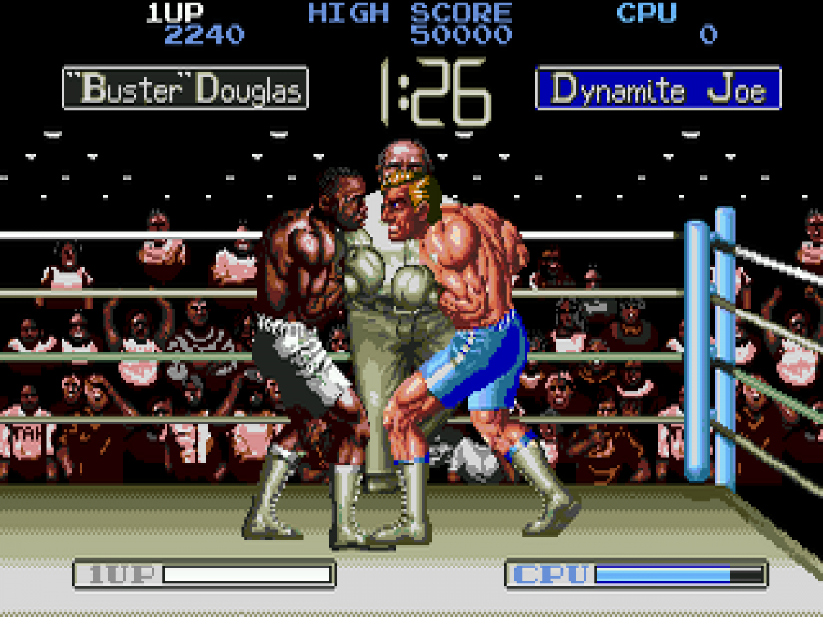 James Buster Douglas Knockout Boxing gameplay for Sega Genesis (GEN) video game