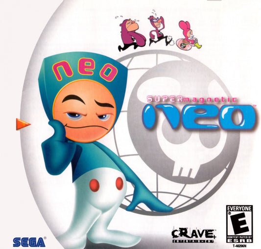 Super Magnetic Neo Sega Dreamcast retro video game platformer cover art