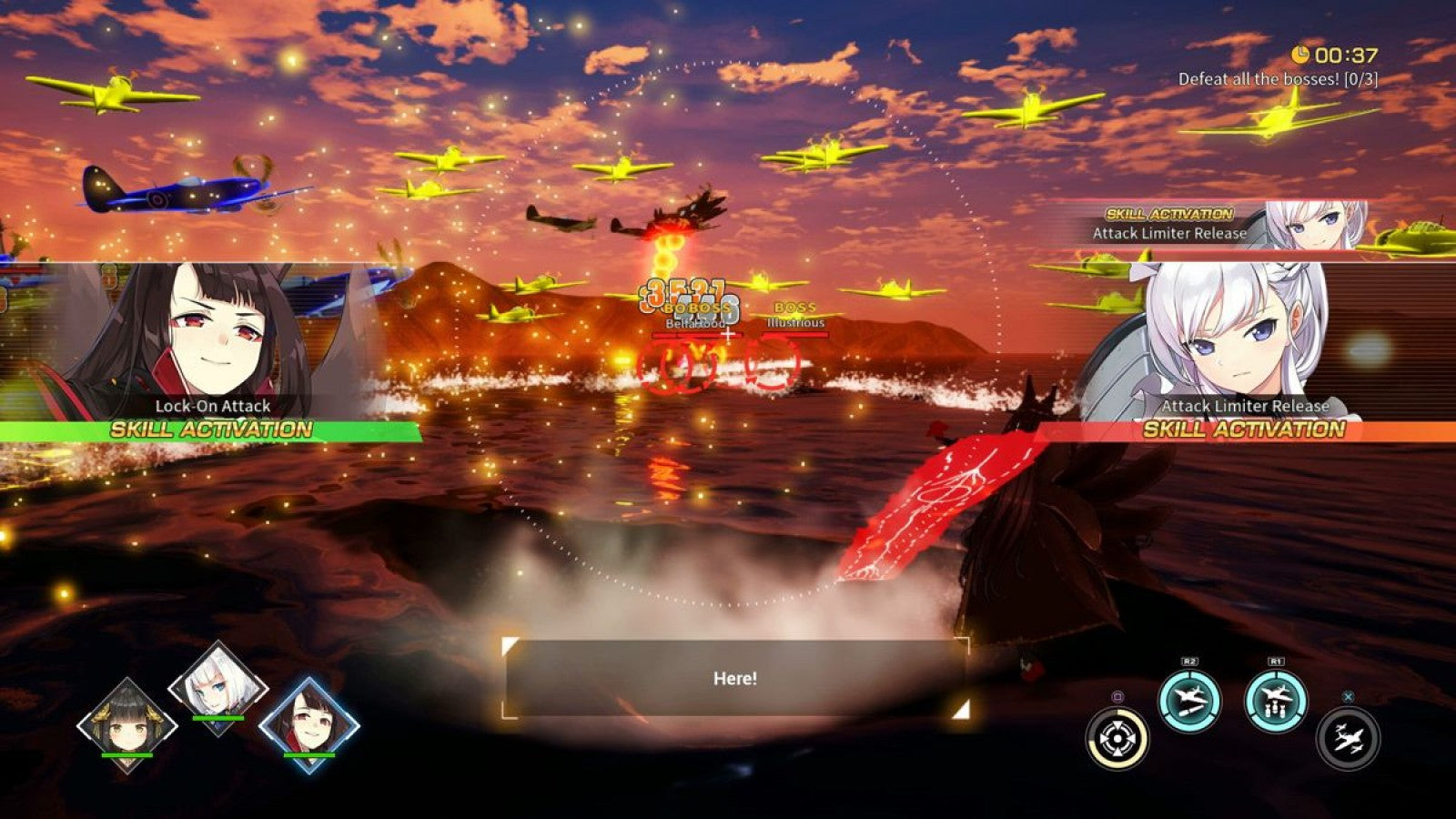 Azur Lane: Crosswave [Collector's Edition] PlayStation 4 (PS4) video game gameplay 3D naval action RPG