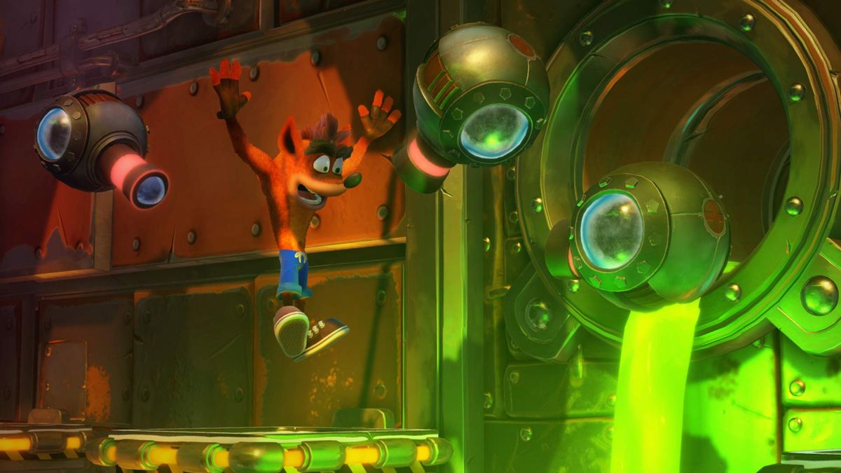 Crash Bandicoot N. Sane Trilogy – PlayStation 4 (PS4) video game gameplay, platformer by Vicarious Visions