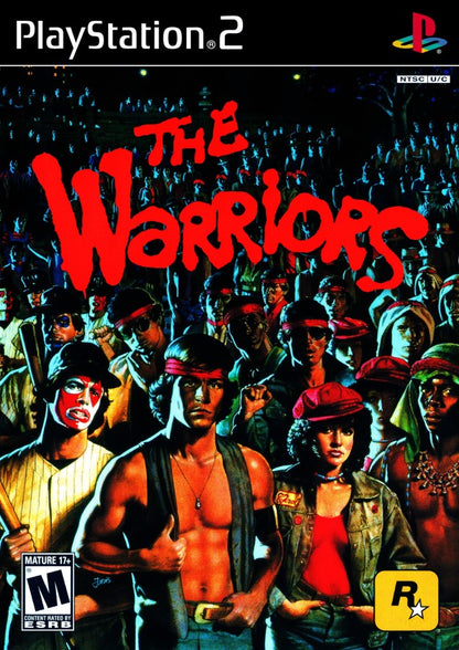 The Warriors cover art for Playstation 2 (PS2) video game